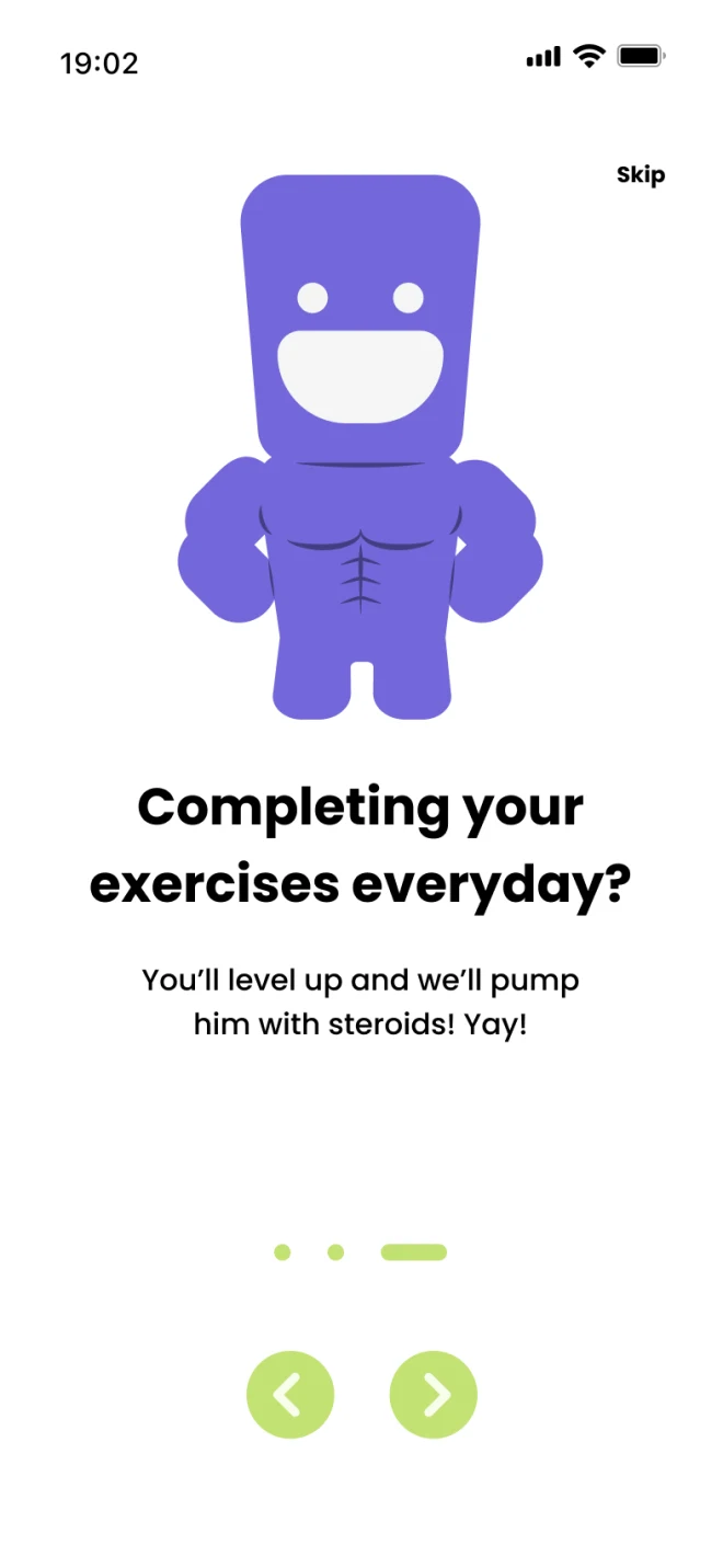 Show up, level up